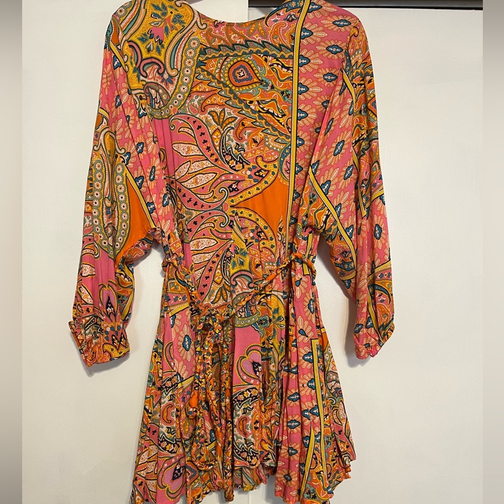 Paisley Mini Dress Size Small